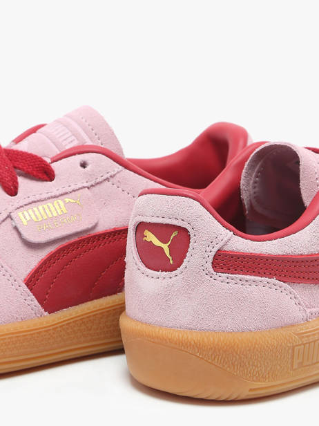 Sneakers Palermo En Cuir Puma Rose accessoires 39646350 vue secondaire 3