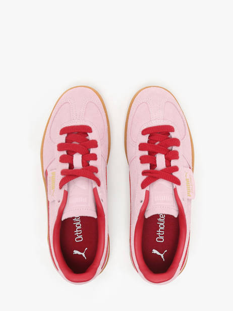 Sneakers Palermo En Cuir Puma Rose accessoires 39646350 vue secondaire 4