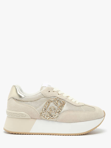 Sneakers Dreamy 02 En Cuir Liu jo Beige accessoires BA5035PX