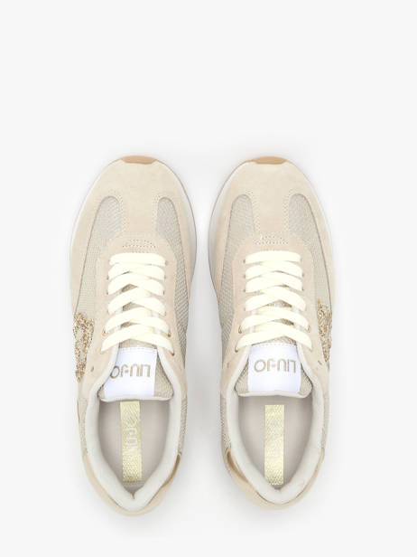 Sneakers Dreamy 02 En Cuir Liu jo Beige accessoires BA5035PX vue secondaire 4