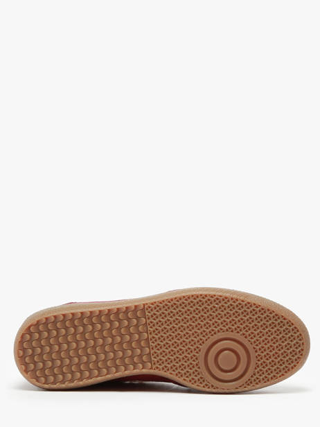 Sneakers Tb.490 Crochet Burgundy En Cuir Alohas Rouge accessoires 10082303 vue secondaire 5