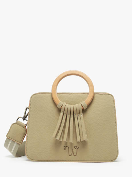 Sac Bandoulière Camomille Woomen Vert camomille WCAO1S