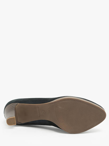 Escarpins En Cuir Tamaris Bleu accessoires 41 vue secondaire 5