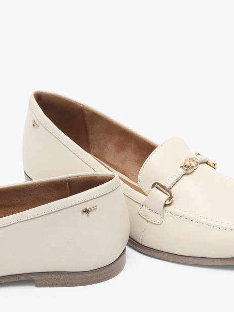 Mocassins En Cuir Tamaris Beige accessoires 44 vue secondaire 3