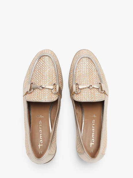 Mocassins Tamaris Or accessoires 42 vue secondaire 4
