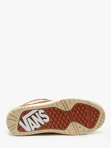 Sneakers Hylane En Cuir Vans Marron accessoires D1JBRO vue secondaire 5