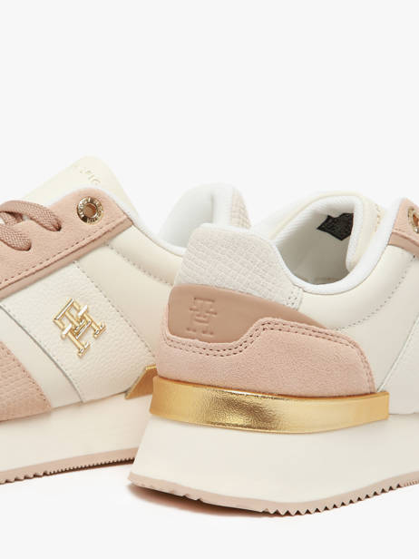 Sneakers En Cuir Tommy hilfiger Blanc accessoires 84750K4 vue secondaire 3