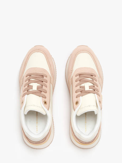 Sneakers En Cuir Tommy hilfiger Blanc accessoires 84750K4 vue secondaire 4