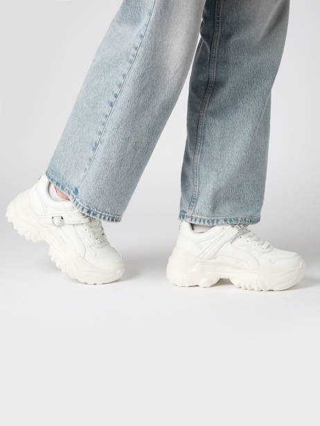 Sneakers Bliss Glam Buffalo Blanc accessoires 1636293 vue secondaire 1