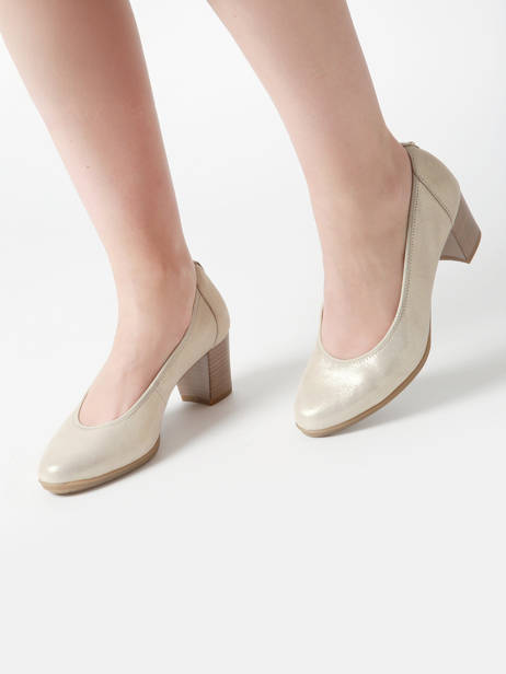 Escarpins En Cuir Tamaris Blanc accessoires 44 vue secondaire 1