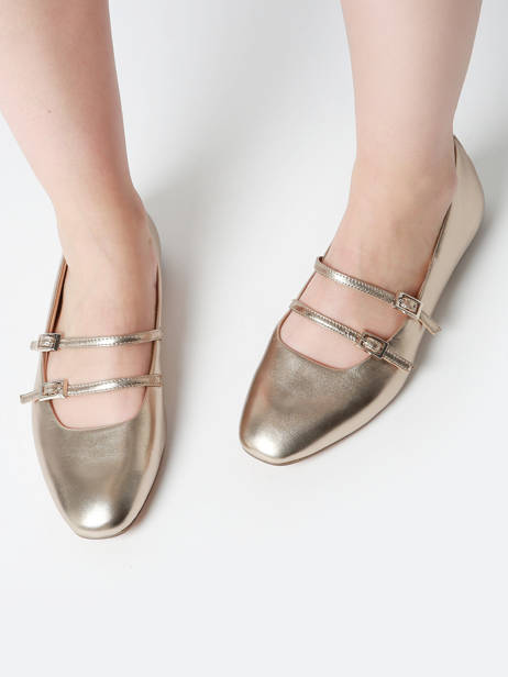Ballerines En Cuir Tamaris Marron accessoires 44 vue secondaire 1