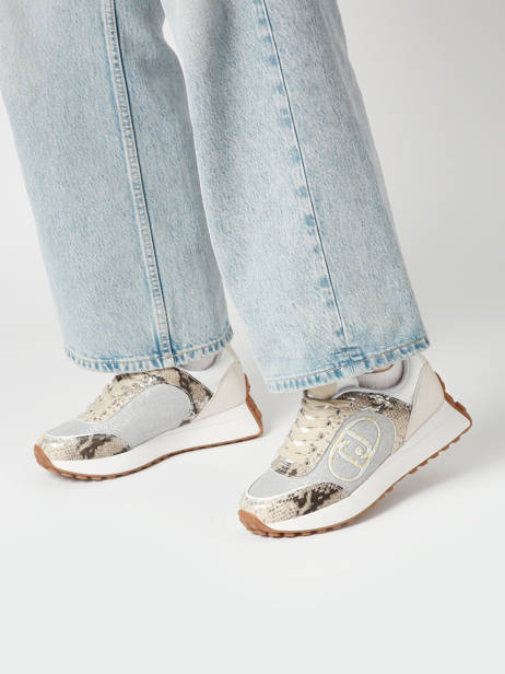 Sneakers Lolo 17 En Cuir Liu jo Multicolore accessoires BA5001EX vue secondaire 1