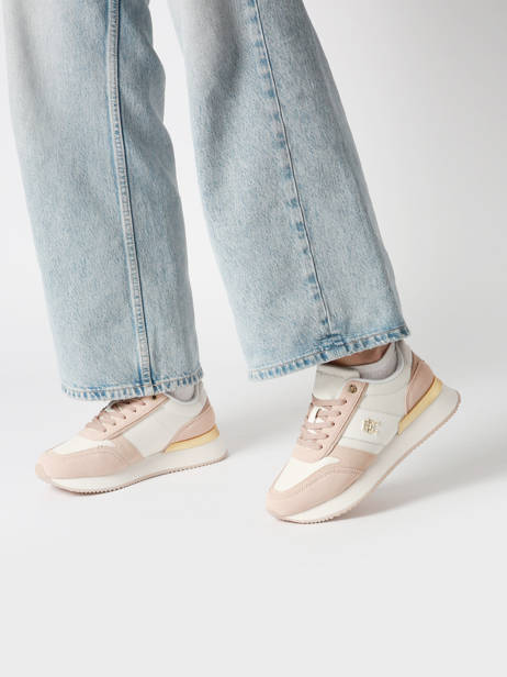 Sneakers En Cuir Tommy hilfiger Blanc accessoires 84750K4 vue secondaire 1