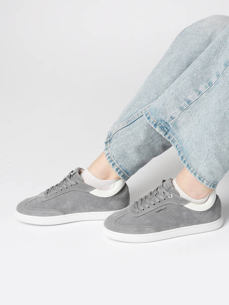 Sneakers En Cuir Calvin klein jeans Gris accessoires 24360IW vue secondaire 1