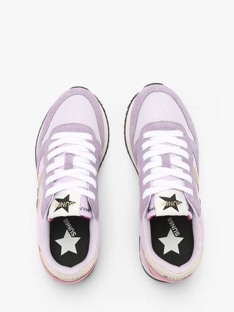 Sneakers Stargirl Glitter Sun68 Violet accessoires Z35212 vue secondaire 4
