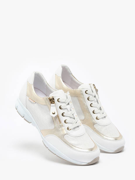 Sneakers Ylona En Cuir Mephisto Blanc accessoires P5146918 vue secondaire 2