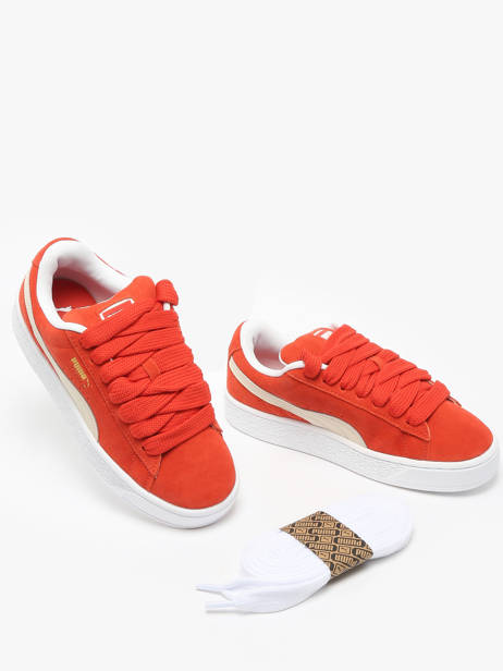 Sneakers Suede Xl En Cuir Puma Rouge accessoires 39520552 vue secondaire 3