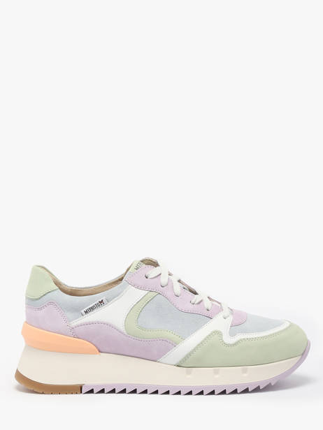 Sneakers Angie En Cuir Mephisto Multicolore accessoires P5147162