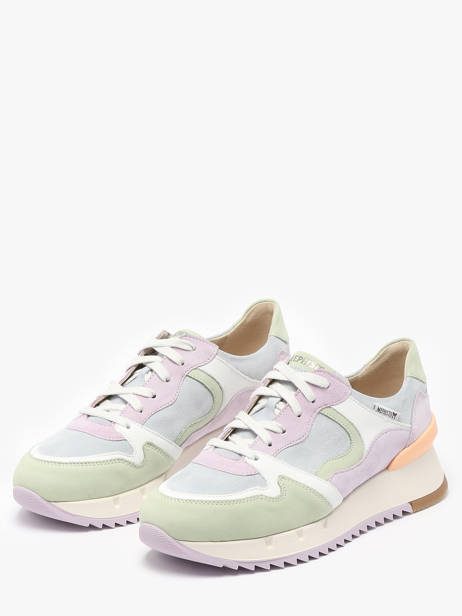 Sneakers Angie En Cuir Mephisto Multicolore accessoires P5147162 vue secondaire 2