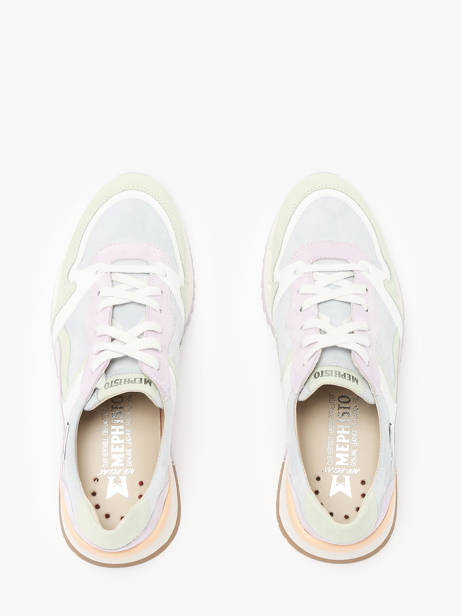 Sneakers Angie En Cuir Mephisto Multicolore accessoires P5147162 vue secondaire 4