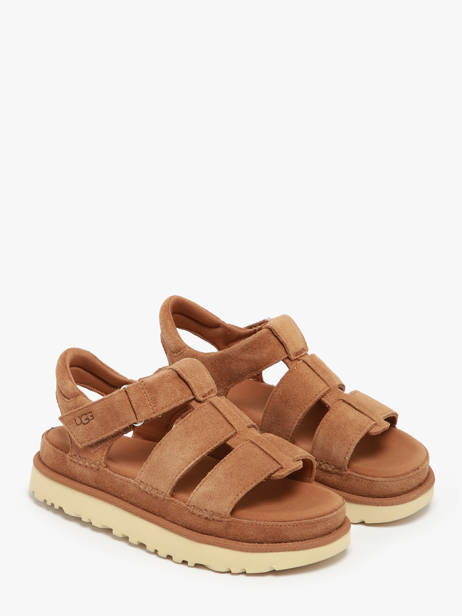Sandales Goldenstar En Cuir Ugg Marron accessoires 1137890 vue secondaire 1
