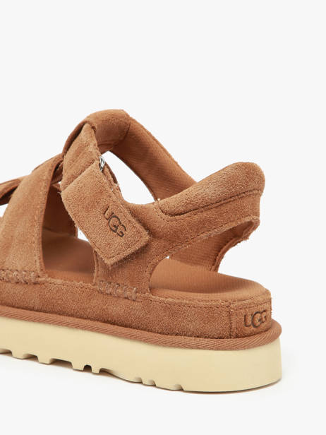 Sandales Goldenstar En Cuir Ugg Marron accessoires 1137890 vue secondaire 2
