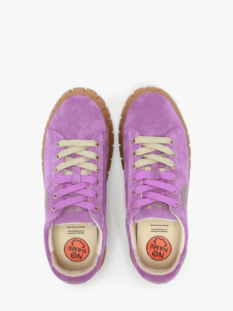 Sneakers Play En Cuir No name Violet accessoires PLVS0440 vue secondaire 4