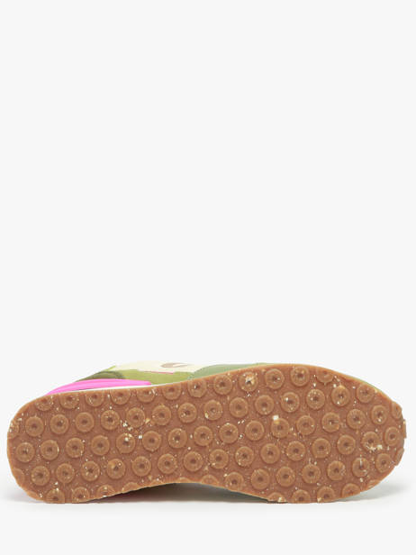 Sneakers Tova Runner En Cuir No name Vert accessoires IPSMEN2Z vue secondaire 5