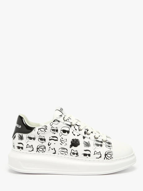 Sneakers Kapri Twin Nft En Cuir Karl lagerfeld Blanc accessoires KL62512T