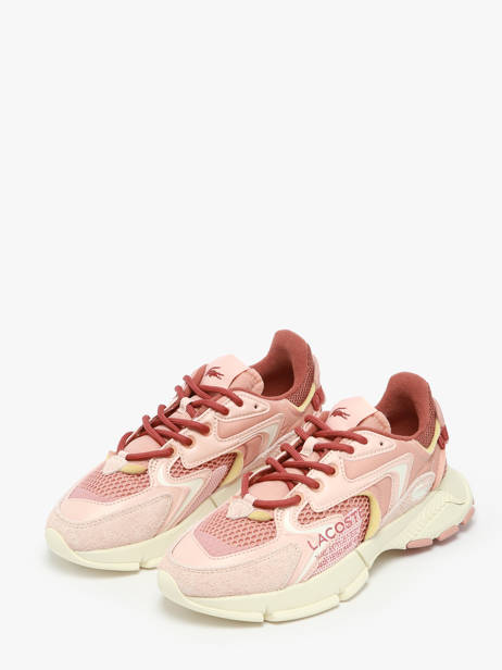 Sneakers L003 Neo Lacoste Rose accessoires 9SFA0006 vue secondaire 2