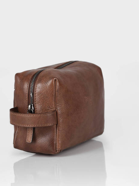 Trousse De Toilette Basilic pepper Beige traveler BTRA07 vue secondaire 1