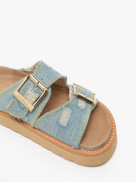 Mules Fusbett Platform Colors of california Blanc accessoires HCSTOR60 vue secondaire 2