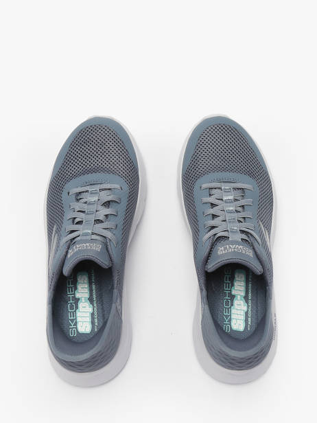 Sneakers Slip-ins Skechers Bleu accessoires 124836 vue secondaire 4