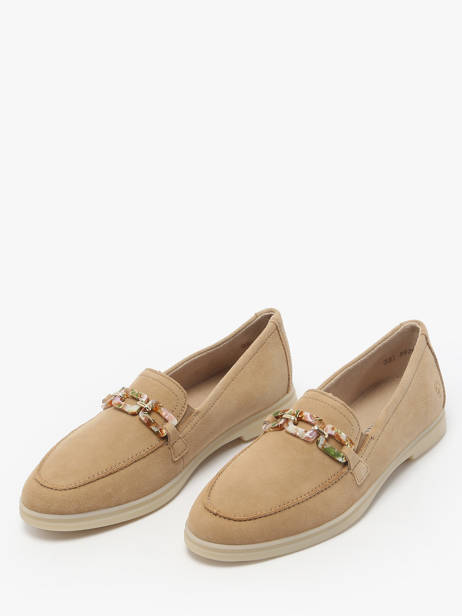 Mocassins En Cuir Remonte Beige accessoires 62 vue secondaire 2