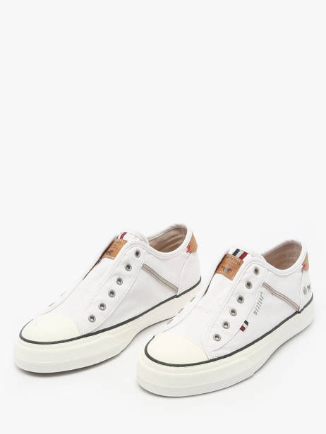 Sneakers Mustang Blanc accessoires 1272402 vue secondaire 2