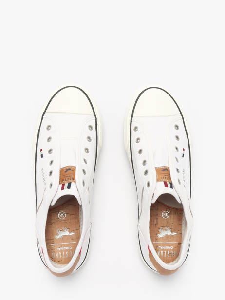 Sneakers Mustang Blanc accessoires 1272402 vue secondaire 4