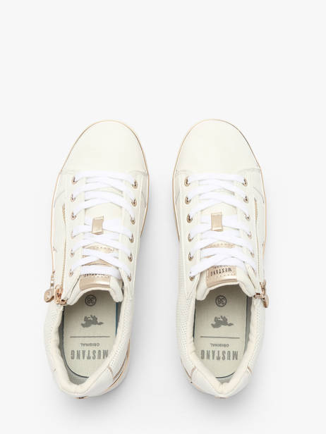 Sneakers Mustang Blanc accessoires 1300312 vue secondaire 4