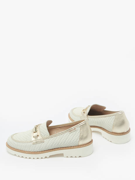 Mocassins Salvia En Cuir Mephisto Blanc accessoires P5146666 vue secondaire 3