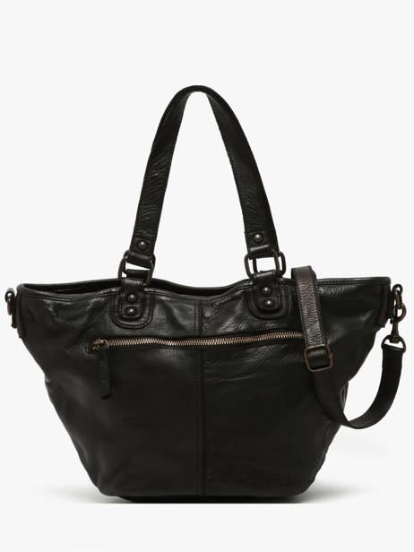 Sac à Main Heritage Cuir Biba Noir heritage BT28 vue secondaire 4
