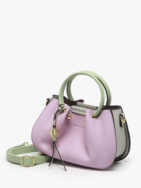 Sac Bandoulière Gretel Ted lapidus Violet gretel TLAU8923 vue secondaire 2