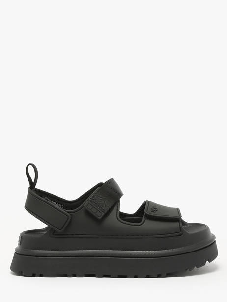 Sandales Goldenglow En Cuir Ugg Noir accessoires 1152685