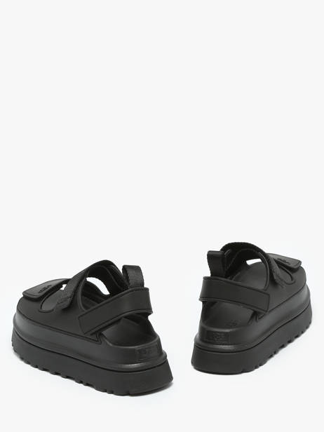 Sandales Goldenglow En Cuir Ugg Noir accessoires 1152685 vue secondaire 2