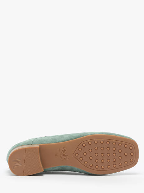 Ballerines Anima En Cuir Mam'zelle Vert accessoires CSGAN25 vue secondaire 5