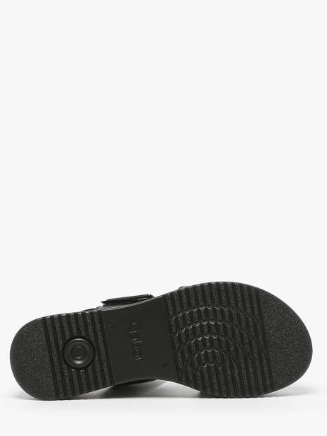 Sandales En Cuir Gabor Noir accessoires 67 vue secondaire 4