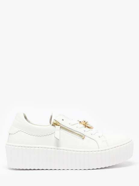 Sneakers En Cuir Gabor Blanc accessoires 21