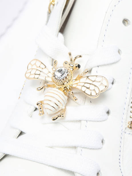 Sneakers En Cuir Gabor Blanc accessoires 21 vue secondaire 3