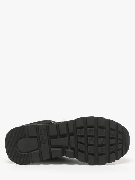 Sneakers Amazing 20 En Cuir Liu jo Noir accessoires BA5043PX vue secondaire 5