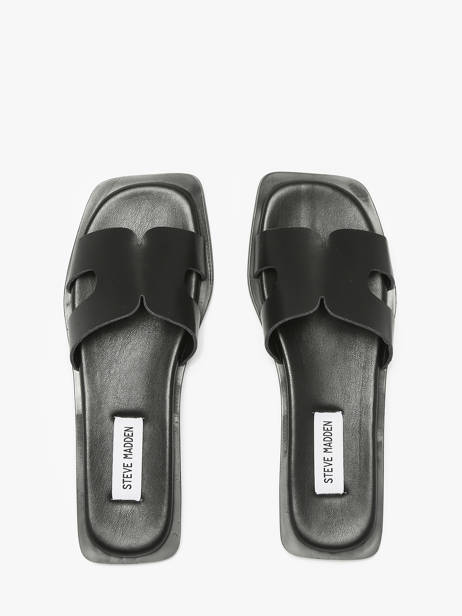 Mules Sofia En Cuir Steve madden Noir accessoires 11003523 vue secondaire 3