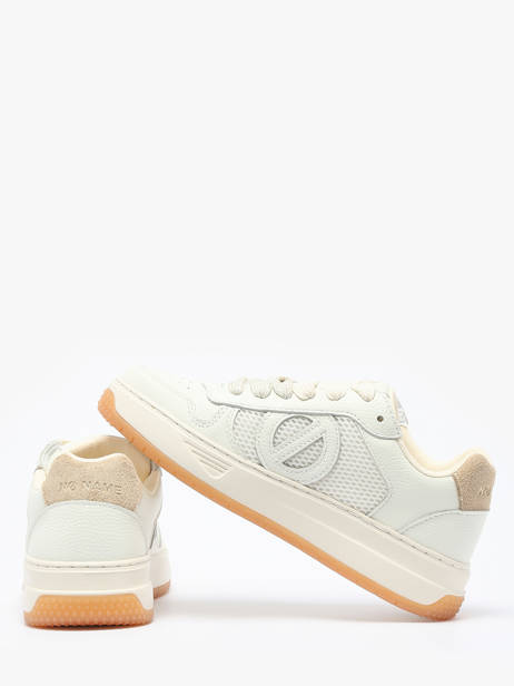 Sneakers Alison En Cuir No name Beige accessoires ASGMESVE vue secondaire 3