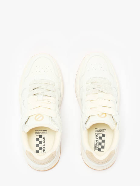 Sneakers Alison En Cuir No name Beige accessoires ASGMESVE vue secondaire 4